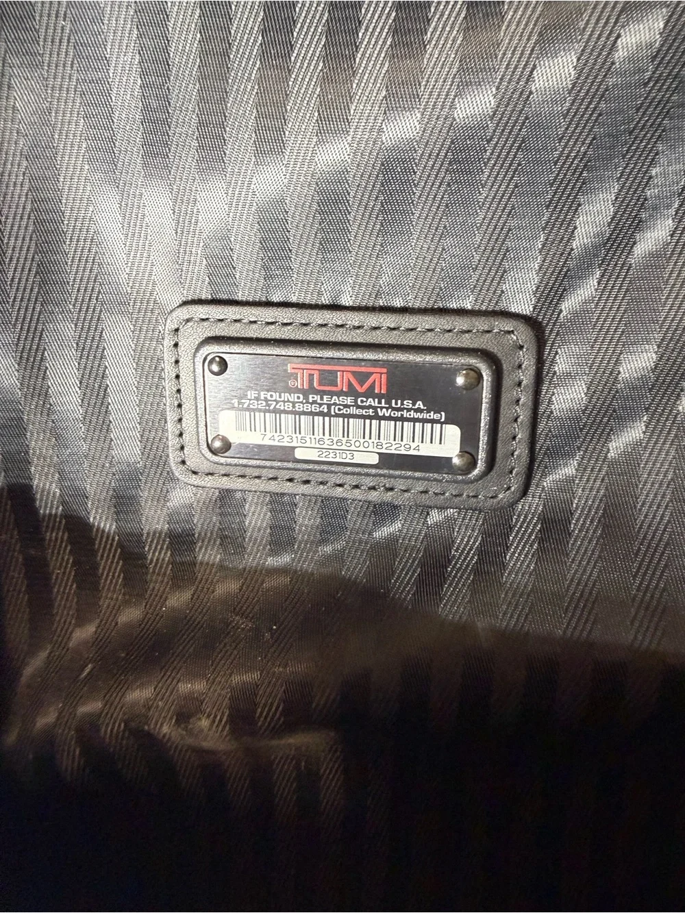 TUMI LARGE Rolling Wheeled Garment Bag Luggage